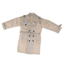 1/6 Scale Mens Trench Coat Clothes Accessories for 12 Inch ,  Male Action Figure 2024 - buy cheap