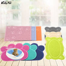 Pet Dog Cat Litter Mat Puppy Kitty Dish Feeding Bowl Placemat Tray Tidy Easy Cleaning Sleeping Pad High Quality 2024 - buy cheap