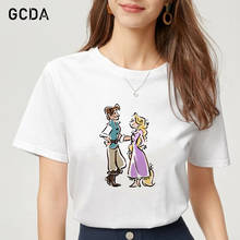 Женская футболка с рисунком в стиле «Принцессы» 2024 - купить недорого