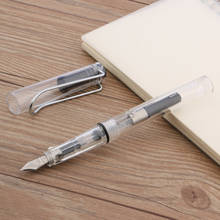 NEW JINHAO 599 Fountain Pen Transparent Quality Fashion Design M Plastic Stationery Office Supplies 2024 - buy cheap