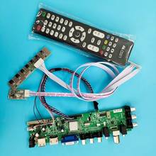 Kit For LTN156AT30-H01/LTN156AT30-401 40pin remote DVB-T2 Signal WLED 1366X768 VGA LED HDMI controller board digital TV LVDS USB 2024 - buy cheap