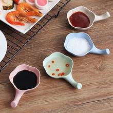 Sauce Snack Dishes Creative Cute Soy Sauce Vinegar Snack Dish Kitchen Dishware For Home Tableware Gadget Mini Handle Small Plate 2024 - buy cheap