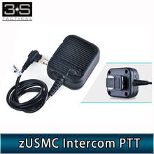 Z tac PTT zUSMC Intercom PTT  Tactical Softair Headset Accessory Push To Talk Midland 2024 - buy cheap