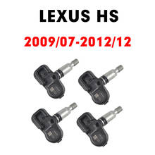 Sensor de presión de neumáticos, sistema de monitoreo para LEXUS HS (2009-2012) TPMS 315MHz PMV-107J 4260775010 4260733021 2024 - compra barato