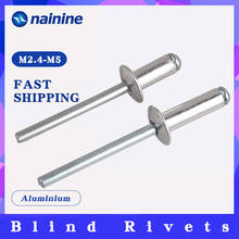 20/50Pcs GB12618 M2.4 M3.2 M4 Blind Rivets Break Mandrel Nail Pop Rivets For Furniture Car Aircraft Aluminium HW021 2024 - buy cheap