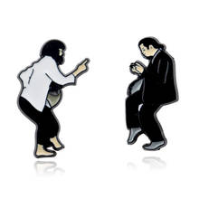 Classic Funny Movie Enamel Pins and Brooches for Women Men Lapel Pin backpack bags badge Gifts for Kids 2024 - buy cheap