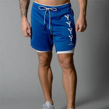 Streetwear fitness shorts 2020 summer men's beach shorts jogger casual shorts men's fashion design style men's brand shorts 2024 - купить недорого