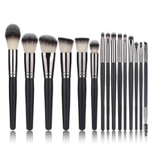 Professional 15pcs Makeup Brushes Set Powder Foundation Eyeshadow Make Up Brush Kit Cosmetics For Make Up Tool 2022 - buy cheap