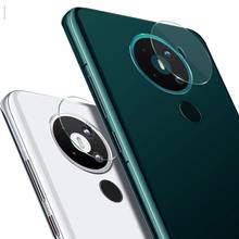 Для NOKIA 7,2 6,2 закаленное стекло 3D Защита объектива полная защита стеклянная пленка для объектива камеры для Nokia 7,2 2024 - купить недорого