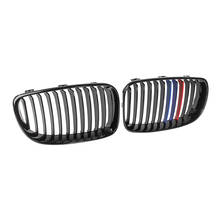 1 Pair Gloss Black M-Color Front Kidney Grilles For BMW E81 E82 E87 E88 118i 125i 135i 130i 120i 128i 2005-2015 2012 2011 2010 2024 - buy cheap
