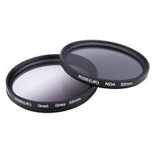 Filtro de cámara de 49mm, filtro de lente gris Gradual para Nikon D3100 D3200 D5100 SLR, lente de cámara 2024 - compra barato