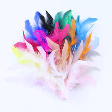 100pcs/lot Fluffy Turkey Feather Pretty feathers for Crafts Diy Jewelry Accessories Decoration 19 color Plume 2024 - buy cheap