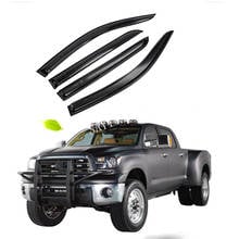 Side Window Deflectors Weather Shield Window Guard For Toyota Hilux Revo Rocco 2015 2016 2017 2018 2019 Double Cab 2024 - buy cheap