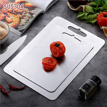 304 Stainless Steel Household Cutting Board Chopping Blocks Children's Food Cutting Board Fruit Vegetable meat kitchen stuff 2024 - buy cheap