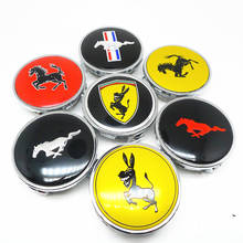1Pc 62mm Horse Donkey Wheel Hub Center Cap Car Styling Emblem Badge For REIZ CROWN Highlander COROLLA  Accessories 2024 - buy cheap