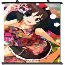 Cuadro decorativo de Anime japonés TouHou Project Phantasmagoria de flores, Syameimaru Aya, decoración del hogar, póster enrollable de pared 2024 - compra barato