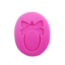 Mirror Bow Silicone Sugarcraft Mold Chocolate Cupcake Baking Fondant Cake Decorating Tools 2024 - buy cheap