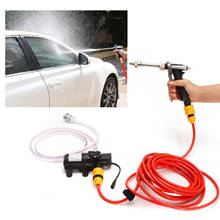 Bomba de agua de alta presión para coche, Kit de manguera de lavado a chorro, portátil, 12V 2024 - compra barato