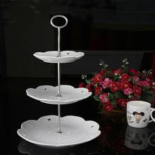2/3 Tiers Cake Rod Plate Stand Handle Fitting Hardware Wedding Party Supplies Display Server Holder Kitchen Supplies 2024 - buy cheap