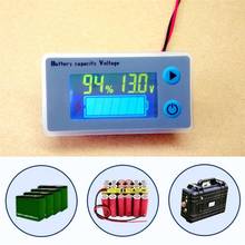 LCD Digital Voltmeter Ammeter 10-100V Car Acid Lead Lithium Battery Capacity Volt Voltage Current Meter Tester Monitor Detector 2024 - buy cheap