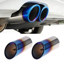2xStainless Steel Replacement Anti-Corrosive Exhaust Muffler Pipe For VW Volkswagen Jetta MK6 Golf 6 Golf 7 dropshipping 2024 - buy cheap