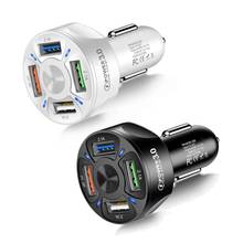 4 Ports 3 USB Car Charger Quick Charge 3.0 Universal Fast Charging in car 4 Port 2024 - buy cheap