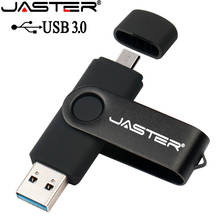 JASTER-unidad Flash USB 3,0 OTG, pendrive para teléfono inteligente Android de 64GB, 32GB, 16GB y 8GB, memoria USB de Metal OTG, envío gratis 2024 - compra barato