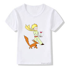 New style t-shirt cartoon the little prince t-shirt summer style tops t-shirt boy kids t-shirt summer baby girls shirt kids tops 2024 - buy cheap