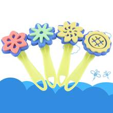 4Pcs Assorted EVA Sponge Stampers Painting Stamper Foam DIY Painting Tool For Drawing Crafts Kids Children Gift 2024 - buy cheap