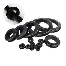 Rubber Grommet 8 Sizes Grommet Gasket For Wire Cable Black Assortment Set Electrical Wire Gasket Kit 2024 - buy cheap