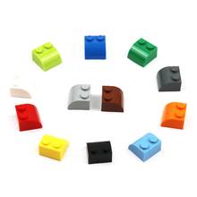 50PCS Boys MOC Kits Accessories Build Parts 2 X 2 with Arc Building Special Blocks Plastic Educational Learning Toys 2024 - buy cheap