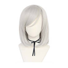 Akudama Drive-peluca corta Satsujinki de Anime para hombre y mujer, pelo sintético resistente al calor, disfraz de Cosplay 2024 - compra barato