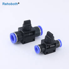 Air Pneumatic quick connector Hand valve HVFF 10mm 8mm 6mm 12mm 4mm fitting Air/Water Hose tupe connector 2024 - buy cheap
