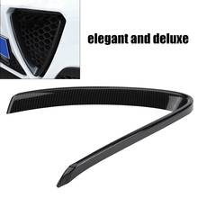 Carbon Fiber V Shape Front Grille Frame Cover Trim for Alfa Romeo Giulia 2016-2018 2024 - buy cheap