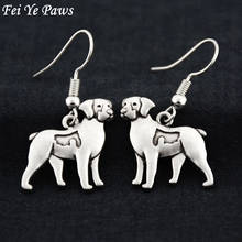 Antique Brittany Spaniel Dog Drop Hook Earrings Boho Long Funny Statement Dangle Earrings Woman Earings 2021 Jewellry Fashion 2024 - buy cheap