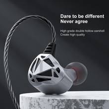 New F5 Hollow Subwoofer Heavy Bass Volume Control Anti-Noise Earphones With Mic Setro In-Ear Wired Headset For Xiaomi Huawei 2024 - buy cheap