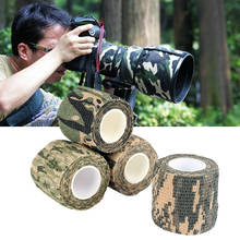 Outdoor Self Adhesive Stretch Non Woven Tactical Camouflage Belt Hunting Camouflage Tape Catcher Jungle Camouflage Tape Blind 2024 - buy cheap