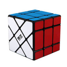 Qiyi 3X3X3 Fisher Cube Speed Magic Cubes Speed Puzzle Learning Educational Toys For Children Kids 2024 - buy cheap
