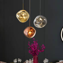Luces LED de Lava de Arte Moderno, lámpara colgante de PVC de diseño nórdico, para Villa, Bar, Loft, sala de estar, restaurante 2024 - compra barato