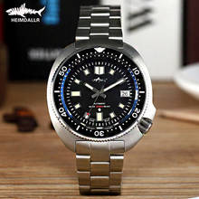 HEIMDALLR Men's Dive Watch 200M Waterproof Japan NH35A Automatic Mechanical Watches C3 Luminous Sapphire Crystal Diver Watches 2024 - buy cheap
