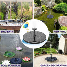 Bird Bath Fountain Solar Powered Floating Bird Bath Water Panel Fountain Pump for Pool Pond Garden Decoration 2024 - buy cheap