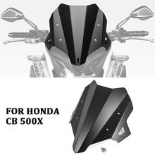 Pantalla de viento para motocicleta, Protector de parabrisas para Honda CB500X CB 500 X CB500 2019-2020, CB500X 2024 - compra barato