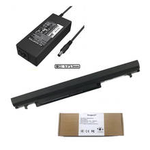 Bateria para laptop 2200mah com carregador ac 19v 4,74a para asus s46c s40c s405c k53 vivobook s550 s550c 2024 - compre barato