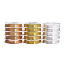 1 Roll/lots 0.3/0.4/0.5/0.6/0.8mm Resistant Strong Line Copper Wire Tiger Tail Beading Wire For Craft Making Finding 2024 - buy cheap