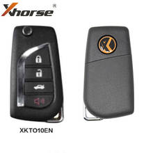 5PCS/Lot XHORSE (English Version) Wired Universal Remote Key Fob 4 Button for VVDI Key Tool XKTO10EN 2024 - buy cheap