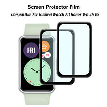 3D Screen Protector For Huawei Watch Fit/Honor Watch ES Protector Film Bubble Free Full Coverage Smart Acessories Charging Cable 2024 - buy cheap