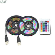 USB LED light Strip Tape DC5V 2835 RGB Holiday Decoration USB LED lamp String Ribbon TV Computer Backlight lighting 1M 2M 3M 4M 2024 - buy cheap