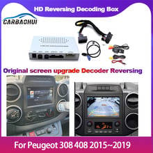 Car Reversing Front Camera For Peugeot 308 408 2015~2019 backup camera Interface Adapter Rear Camera Display Improve Decoder 2024 - buy cheap