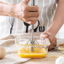 Ручной смеситель для яиц из нержавеющей стали полуавтоматический Миксер Для яичного венчика подходит для кухонной выпечки инструменты для приготовления пищи 2024 - купить недорого