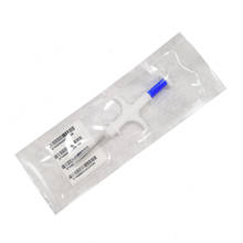 （100pcs/lot）134.2KHz ISO FDX-B Animal Dogs 1.25*7mm Pet Microchips Transponder Syringe animal Id Implantable Syringe injector 2024 - buy cheap